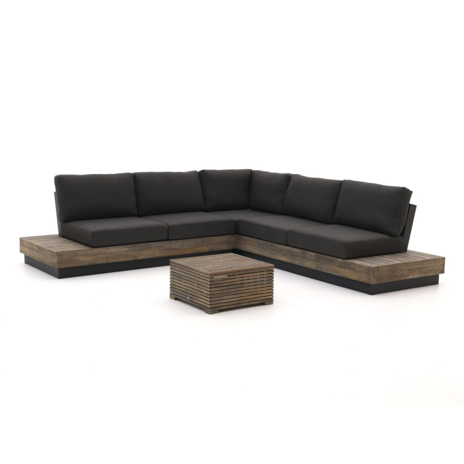 Bellagio Pilago/ROUGH-C hoek loungeset 4-delig - Laagste prijsgarantie! afbeelding 1