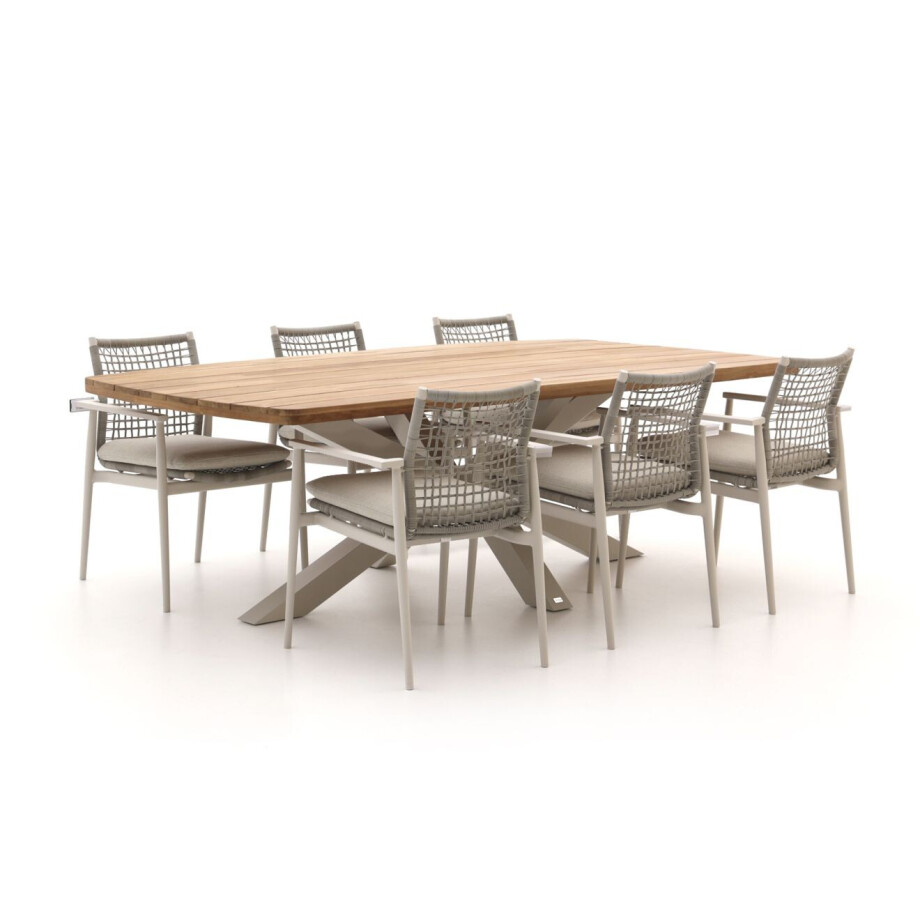 Bellagio Pizzoli/Induno Deens Ovaal 240cm dining tuinset 7-delig stapelbaar - Laagste prijsgarantie! Bellagio Pizzoli/Induno Deens Ovaal 240cm dining tuinset 7-delig stapelbaar - Laagste prijsgarantie! afbeelding 1