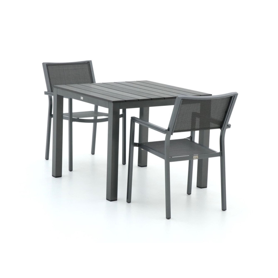 Bellagio Roma/Fidenza 90cm dining tuinset 3-delig stapelbaar - Laagste prijsgarantie! afbeelding 1