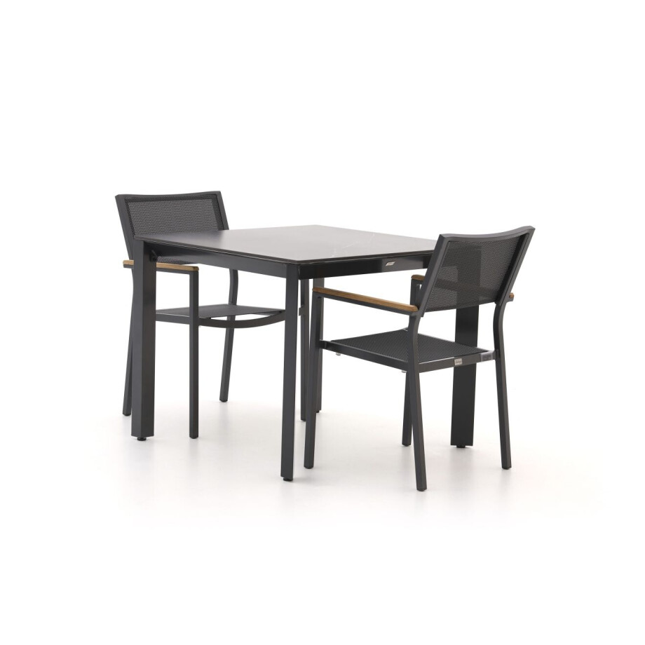 Bellagio Roma/Sestino 90cm dining tuinset 3-delig stapelbaar - Laagste prijsgarantie! Bellagio Roma/Sestino 90cm dining tuinset 3-delig stapelbaar - Laagste prijsgarantie! afbeelding 1