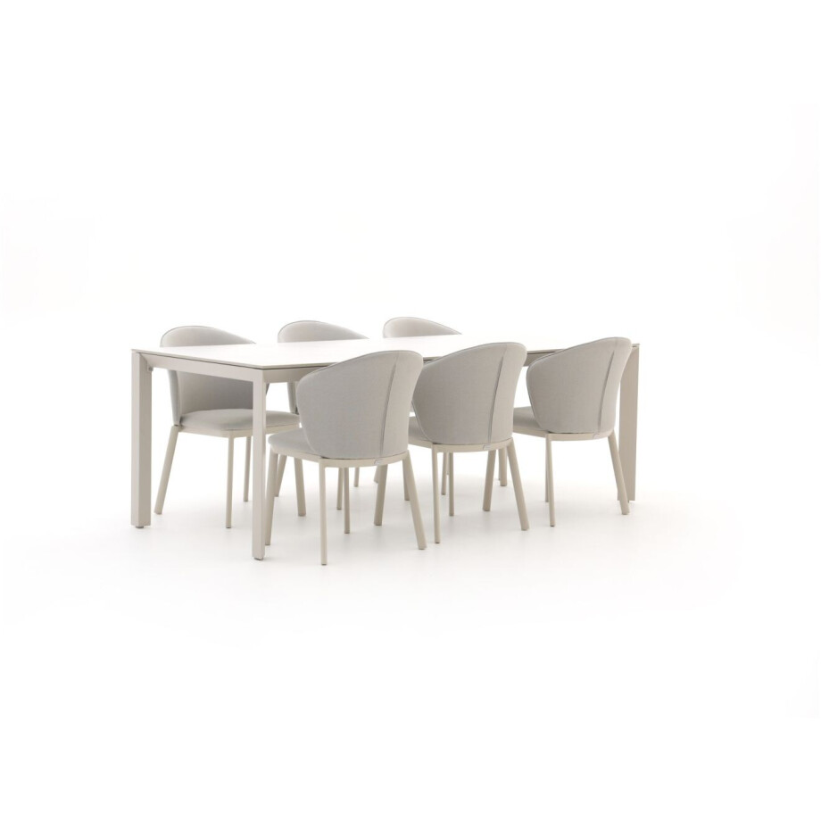 Bellagio San Lupo/Sestino 220cm dining tuinset 7-delig - Laagste prijsgarantie! afbeelding 1