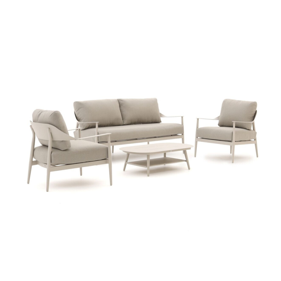 Bellagio Valli stoel-bank loungeset 4-delig - Laagste prijsgarantie! Bellagio Valli stoel-bank loungeset 4-delig - Laagste prijsgarantie! afbeelding 1