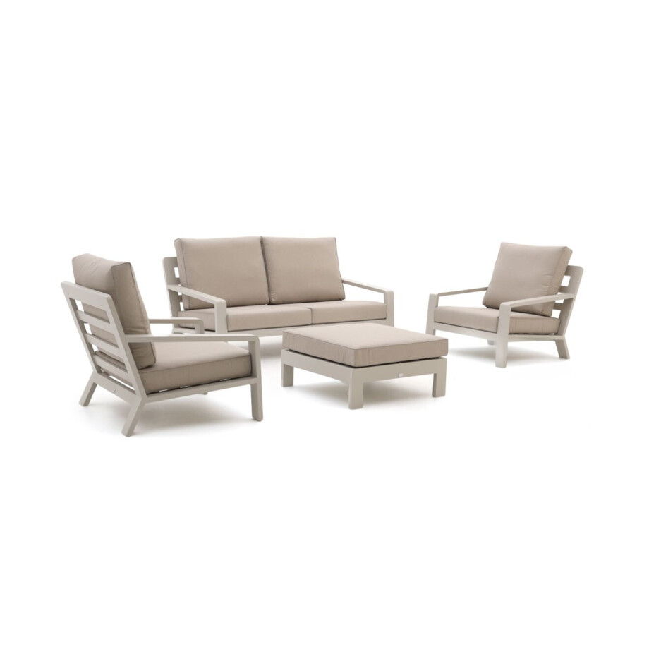 Bellagio Vazzola lounge stoel-bank loungeset 4-delig - Laagste prijsgarantie! afbeelding 1