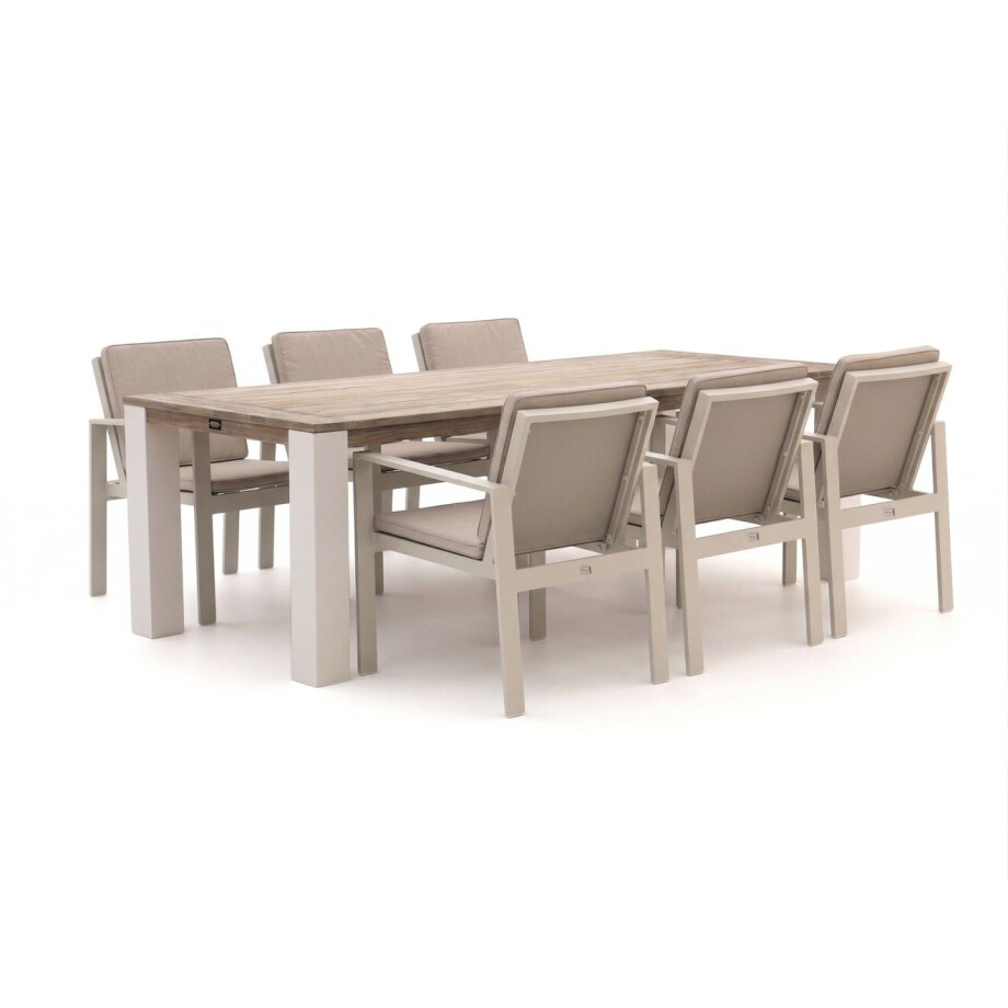 Bellagio Vazzola/ROUGH-X 240cm dining tuinset 7-delig - Laagste prijsgarantie! afbeelding 1