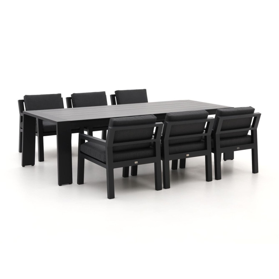 Bellagio Vinadio 255cm low dining tuinset 7-delig - Laagste prijsgarantie! afbeelding 1