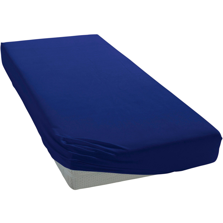 bellana Hoeslaken Bellana in mt. 90x200, 140x200 of 180x200 cm, voor topmatras van katoen, voor matrassen tot 10 cm hoogte, laken, hoeslaken (1 stuk) afbeelding 1