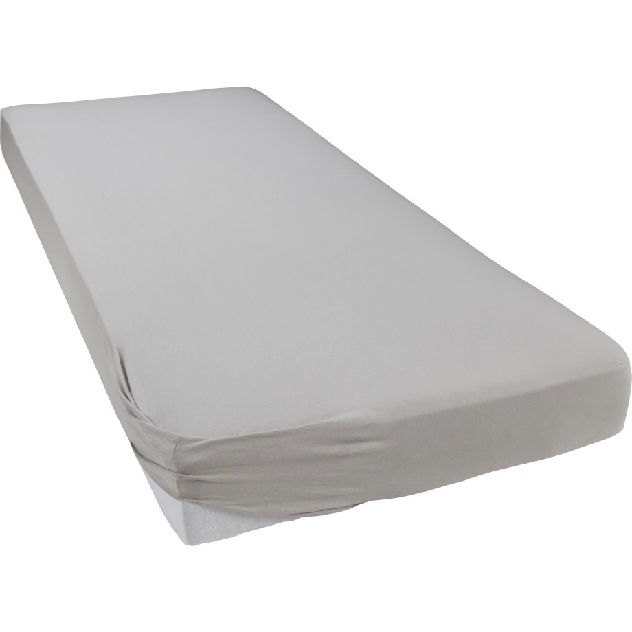 bellana Hoeslaken Bellana in mt. 90x200, 140x200 of 180x200 cm, voor topmatras van katoen, voor matrassen tot 10 cm hoogte, laken, hoeslaken (1 stuk) afbeelding 1