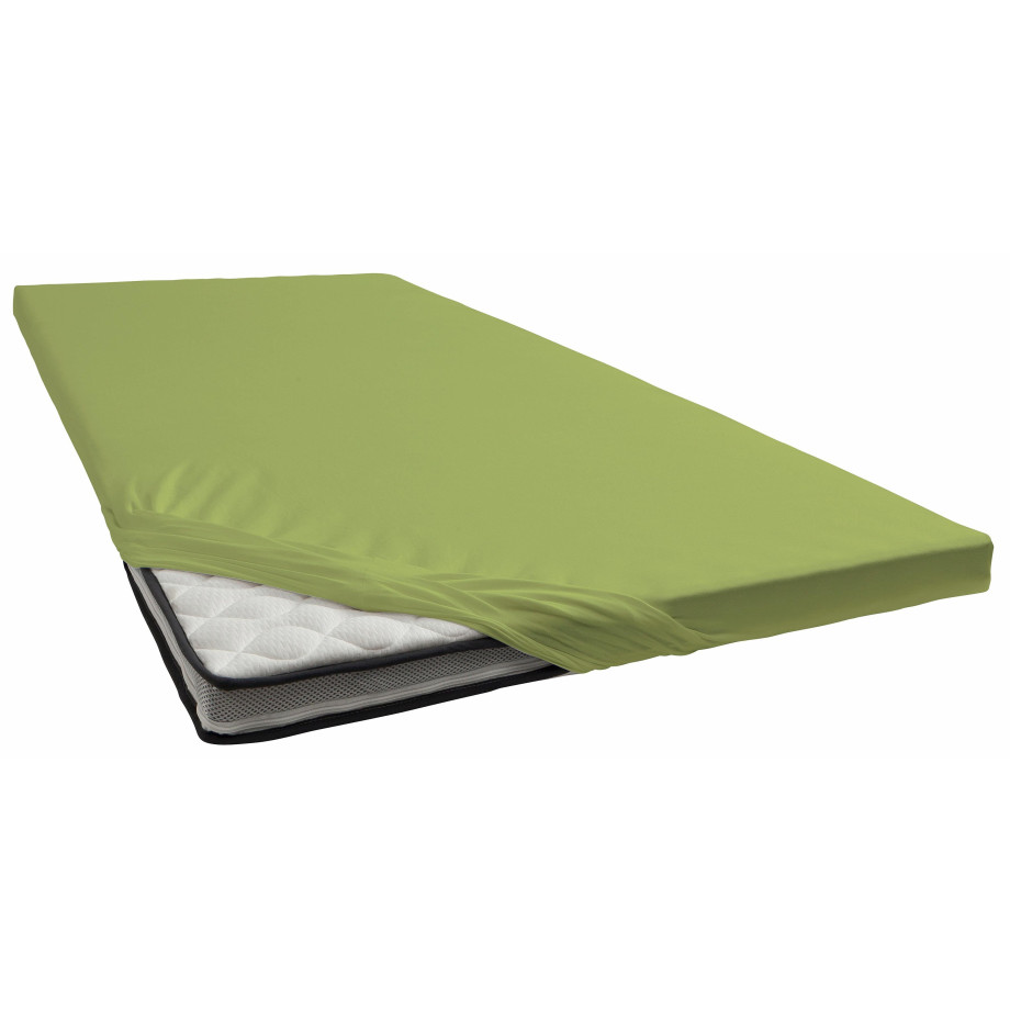 bellana Hoeslaken Jersey-elastaan deluxe in mt. 90x200, 140x200 of 180x200, voor topmatras (1 stuk) afbeelding 1