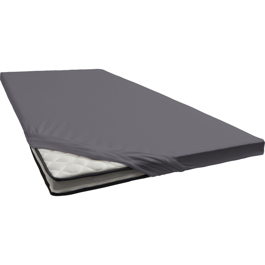 bellana Hoeslaken Jersey-elastaan deluxe in mt. 90x200, 140x200 of 180x200, voor topmatras (1 stuk) afbeelding 1