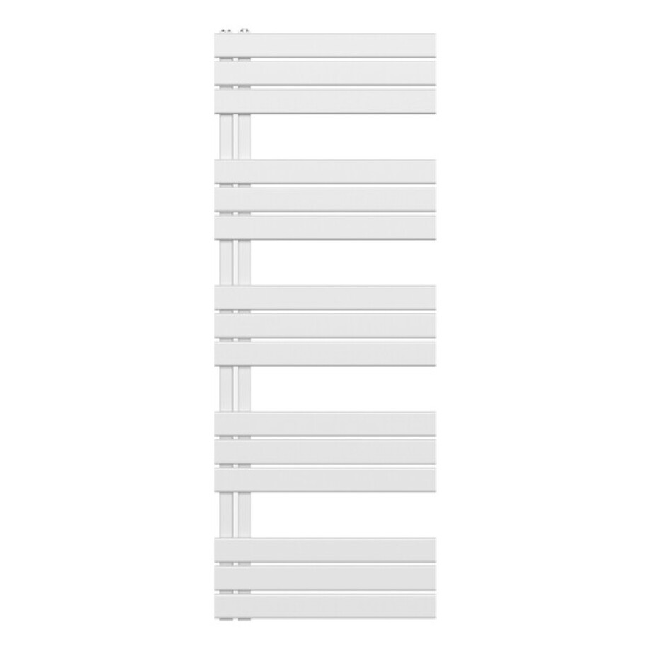 Belrad Handdoekradiator - links - aansluiting/comb - 1600X600mm- Wit BUCW1600600 afbeelding 1