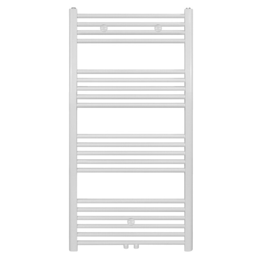 Belrad Handdoekradiator - middenaansluiting - 1200X500mm - 537Watt - Wit BW1200500 Belrad Handdoekradiator - middenaansluiting - 1200X500mm - 537Watt - Wit BW1200500 afbeelding 1