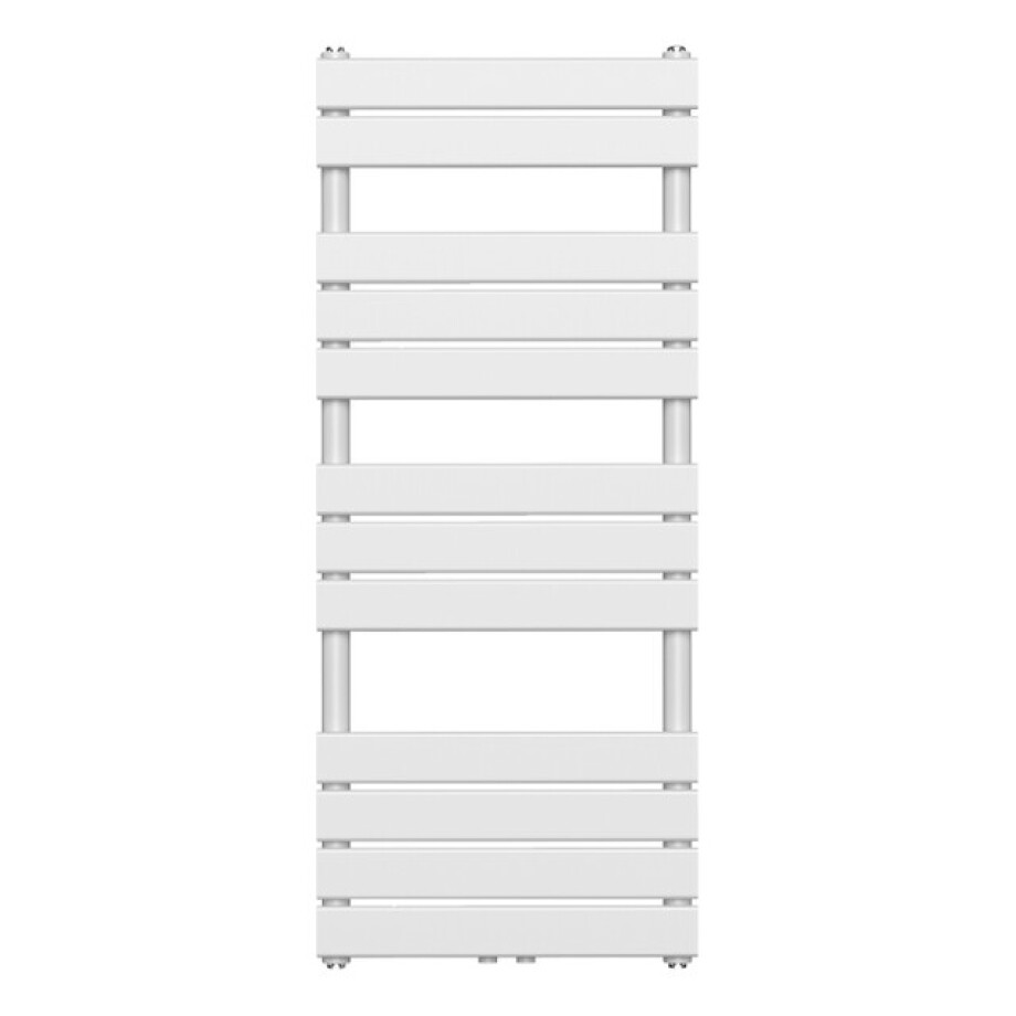 Belrad Handdoekradiator - middenaansluiting - 1200X500mm - Wit BFRW1200500 afbeelding 1