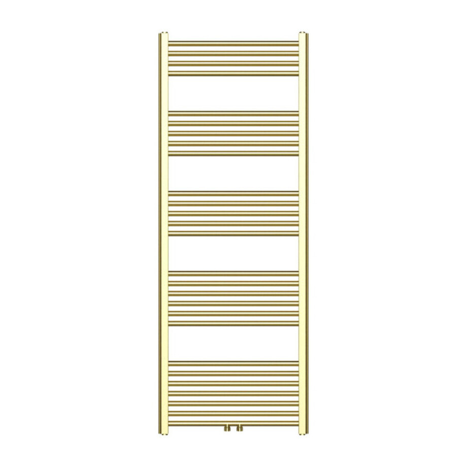 Belrad Handdoekradiator - middenaansluiting - 1600X600mm - 557Watt - Goud BWGO1600600 afbeelding 1