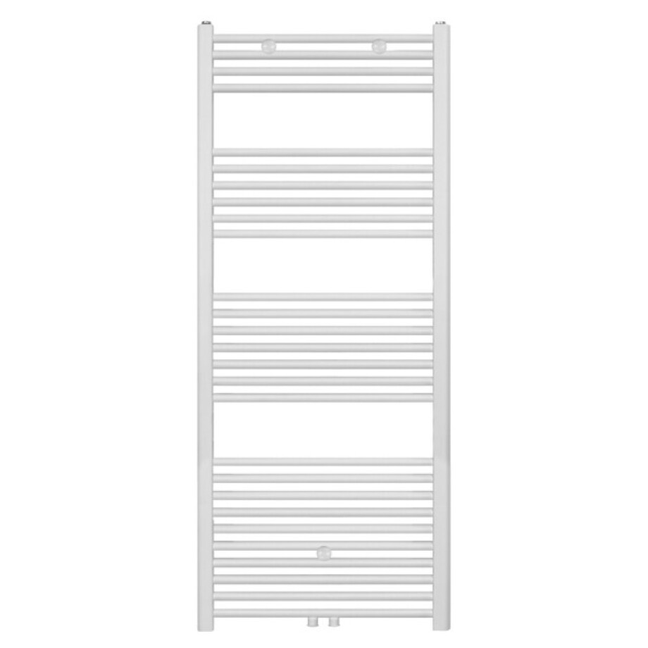 Belrad Handdoekradiator - middenaansluiting - 1600X600mm - 828 Watt - Wit Mat Geborsteld BWM1600600 Belrad Handdoekradiator - middenaansluiting - 1600X600mm - 828 Watt - Wit Mat Geborsteld BWM1600600 afbeelding 1