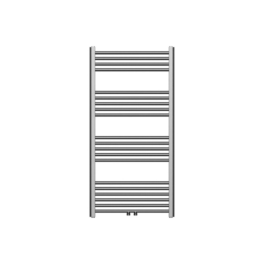 BelradHanddoekradiator - middenaansluiting - 1200X600mm - 414 Watt - GunMetal BWGM1200600 BelradHanddoekradiator - middenaansluiting - 1200X600mm - 414 Watt - GunMetal BWGM1200600 afbeelding 1