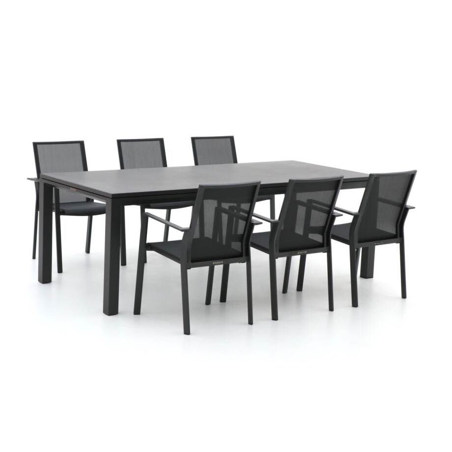 Bernstein Amberg/Mannheim 220cm dining tuinset 7-delig stapelbaar/uitschuifbaar - Laagste prijsgarantie! Bernstein Amberg/Mannheim 220cm dining tuinset 7-delig stapelbaar/uitschuifbaar - Laagste prijsgarantie! afbeelding 1