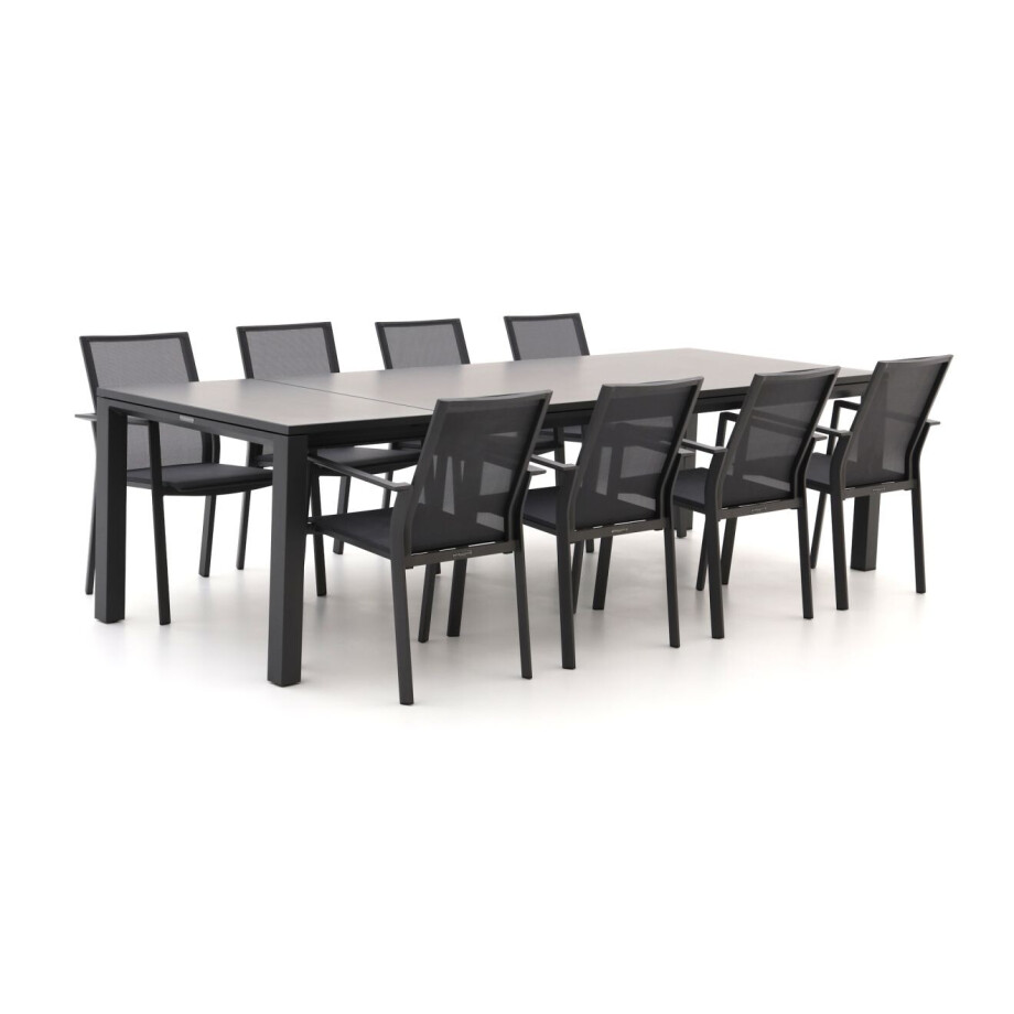 Bernstein Amberg/Mannheim 220cm dining tuinset 9-delig stapelbaar/uitschuifbaar - Laagste prijsgarantie! afbeelding 1