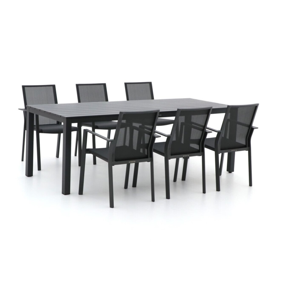 Bernstein Amberg/Menzano 220cm dining tuinset 7-delig stapelbaar - Laagste prijsgarantie! Bernstein Amberg/Menzano 220cm dining tuinset 7-delig stapelbaar - Laagste prijsgarantie! afbeelding 1