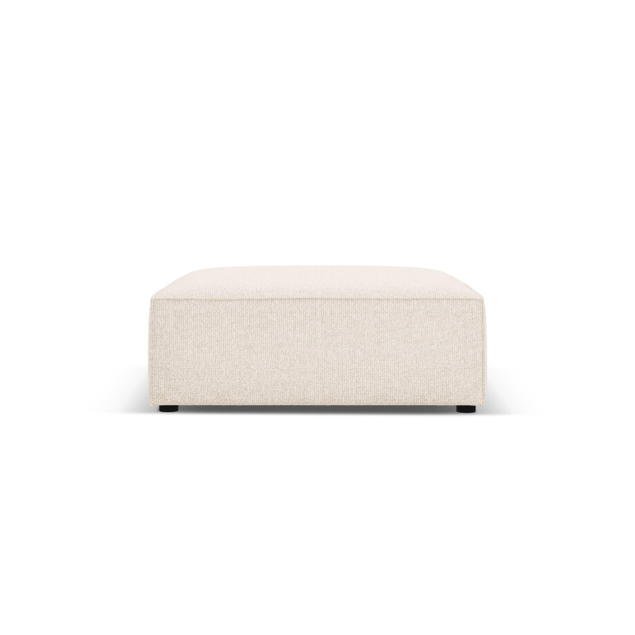 Hocker Jodie chenille | Micadoni Home afbeelding 1