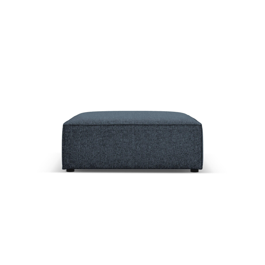 Hocker Jodie chenille | Micadoni Home afbeelding 1