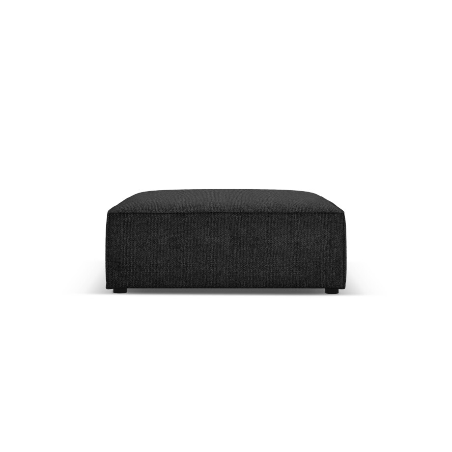 Hocker Jodie chenille | Micadoni Home afbeelding 1