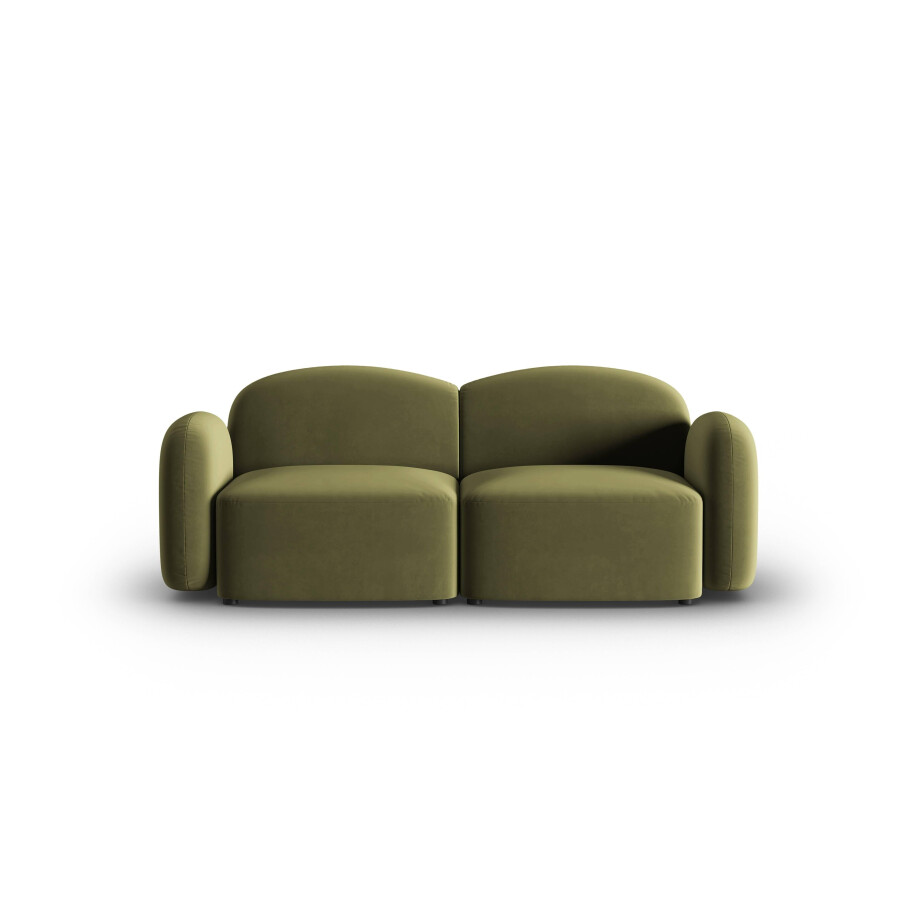 2-zitsbank Blair velvet | Micadoni Home afbeelding 1