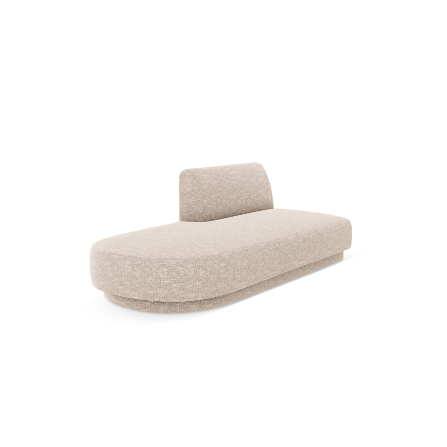 2-zits modulair zitelement Miley open linkerkant chenille | Micadoni Limited Edition afbeelding 