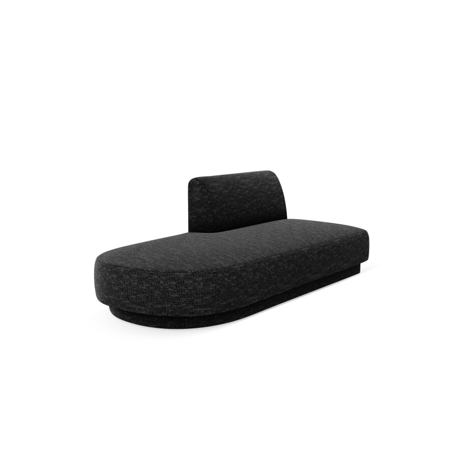 2-zits modulair zitelement Miley open linkerkant chenille | Micadoni Limited Edition afbeelding 1