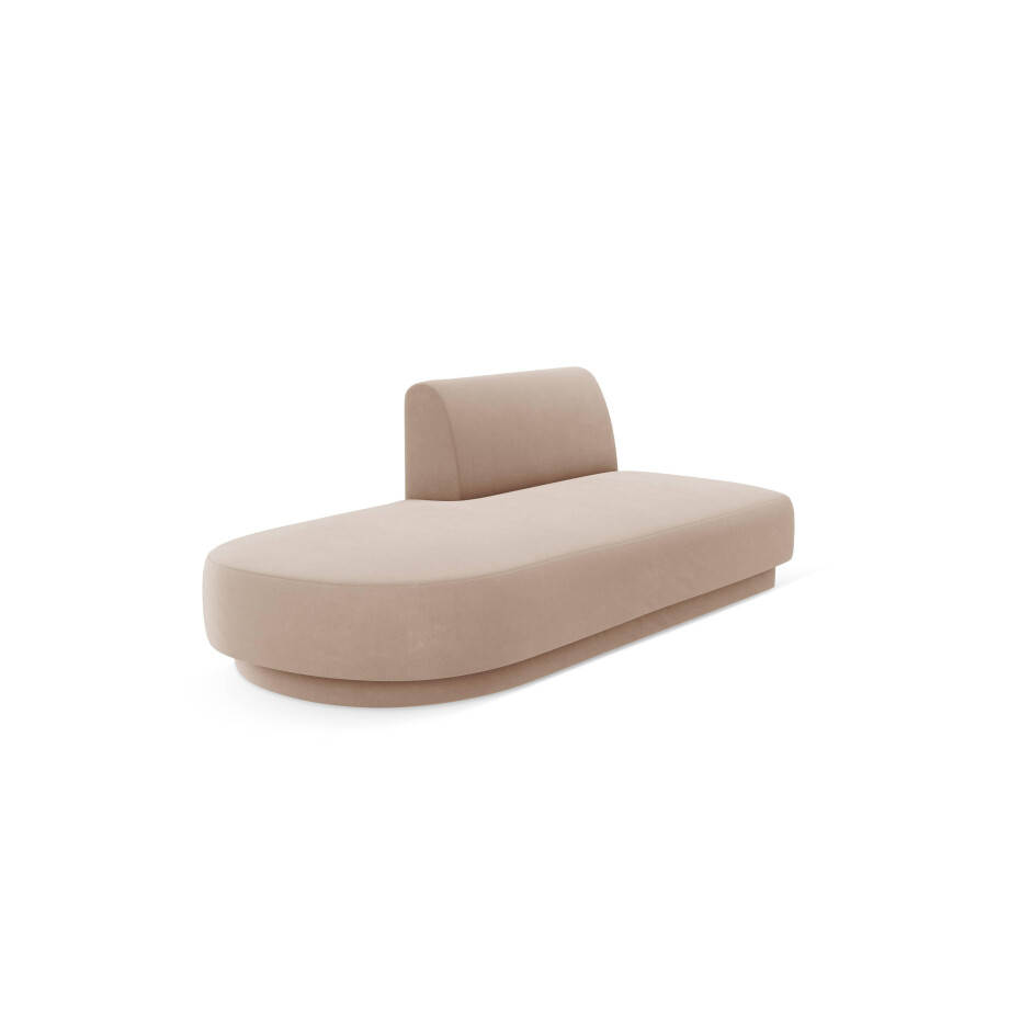 2-zits modulair zitelement Miley open linkerkant velvet | Micadoni Limited Edition afbeelding 1