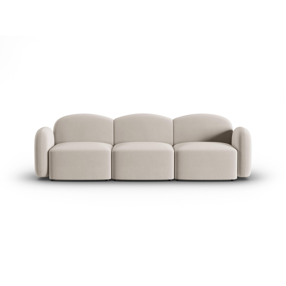 3-zitsbank Blair velvet | Micadoni Home 3-zitsbank Blair velvet | Micadoni Home afbeelding 1