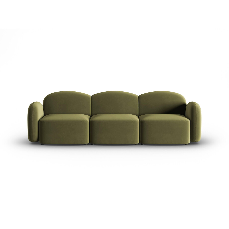 3-zitsbank Blair velvet | Micadoni Home 3-zitsbank Blair velvet | Micadoni Home afbeelding 1
