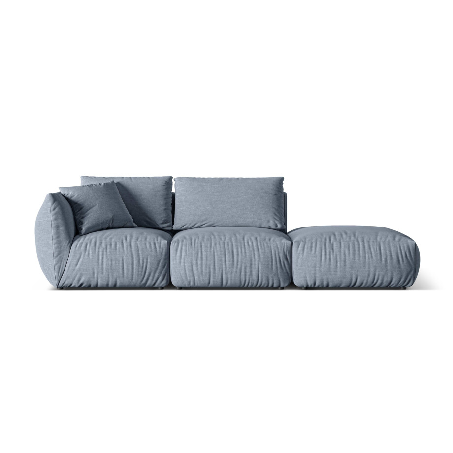 Hoekbank Chris 3-zits links velvet | Micadoni afbeelding 1