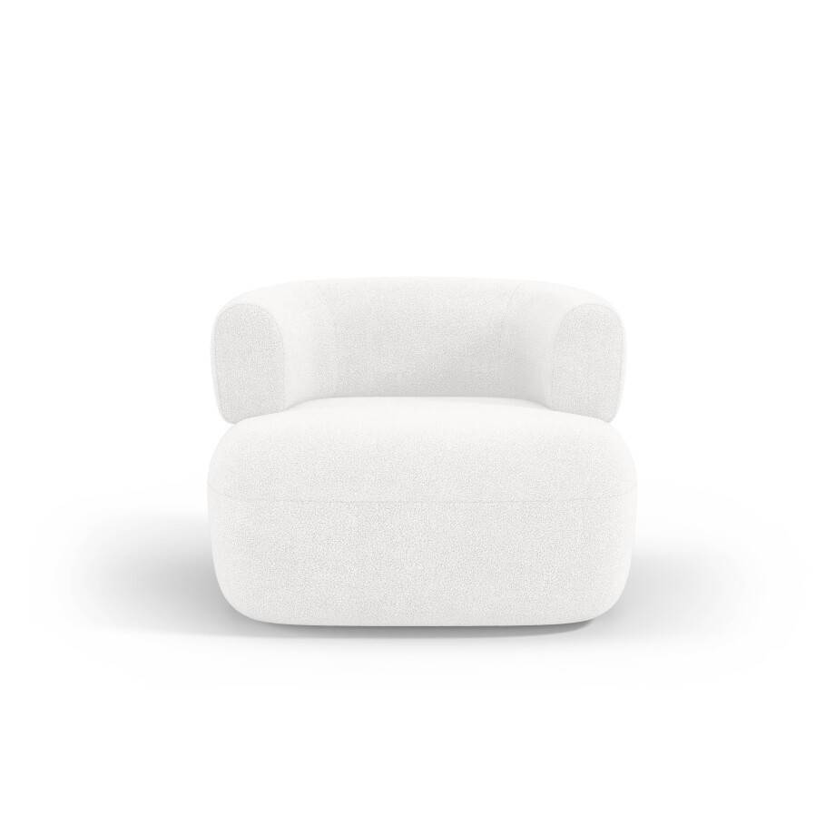 Fauteuil Jenny bouclé | Micadoni Home afbeelding 1