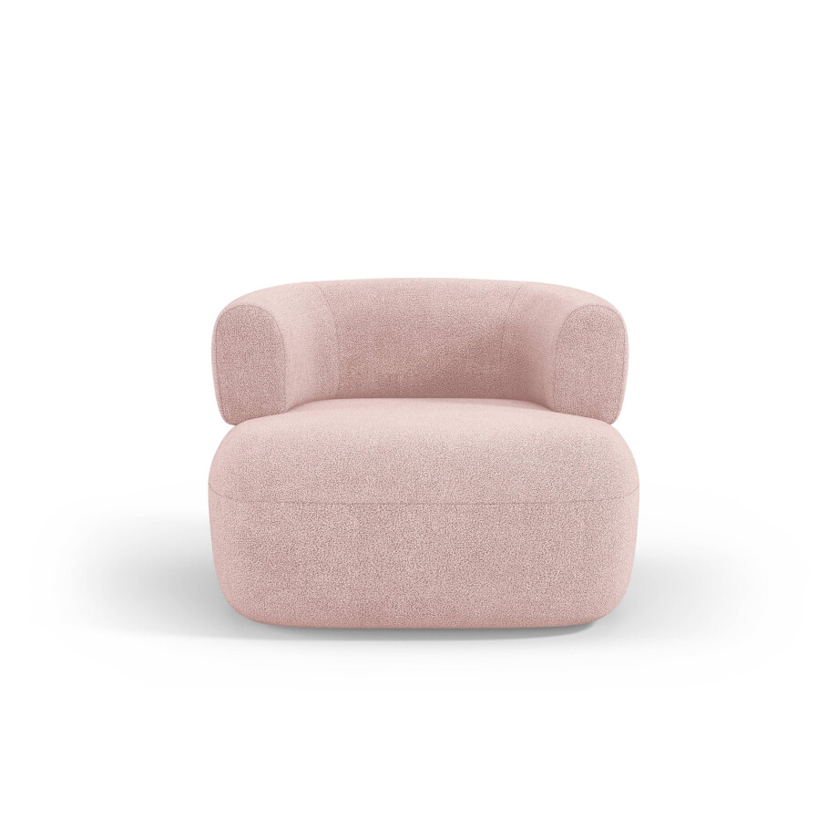 Fauteuil Jenny bouclé | Micadoni Home afbeelding 1