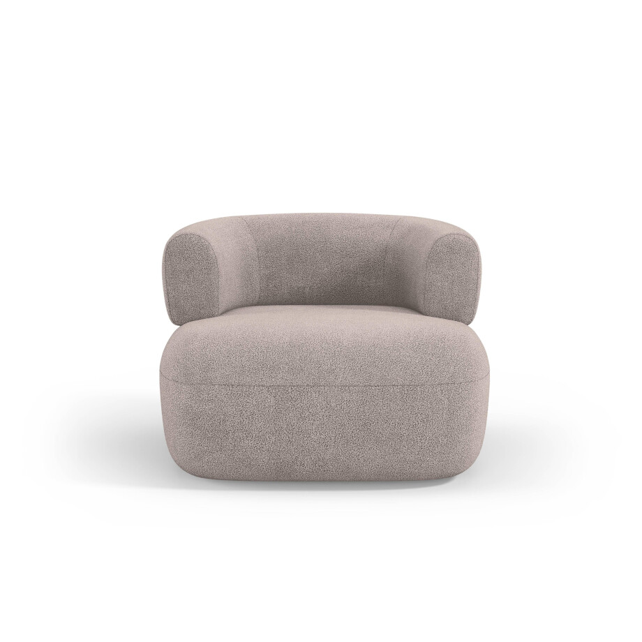 Fauteuil Jenny bouclé | Micadoni Home afbeelding 1