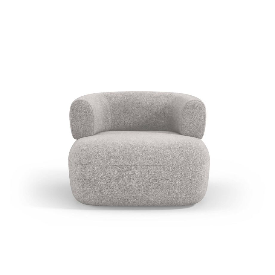 Fauteuil Jenny bouclé | Micadoni Home afbeelding 1