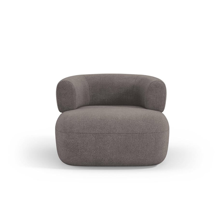 Fauteuil Jenny bouclé | Micadoni Home afbeelding 1