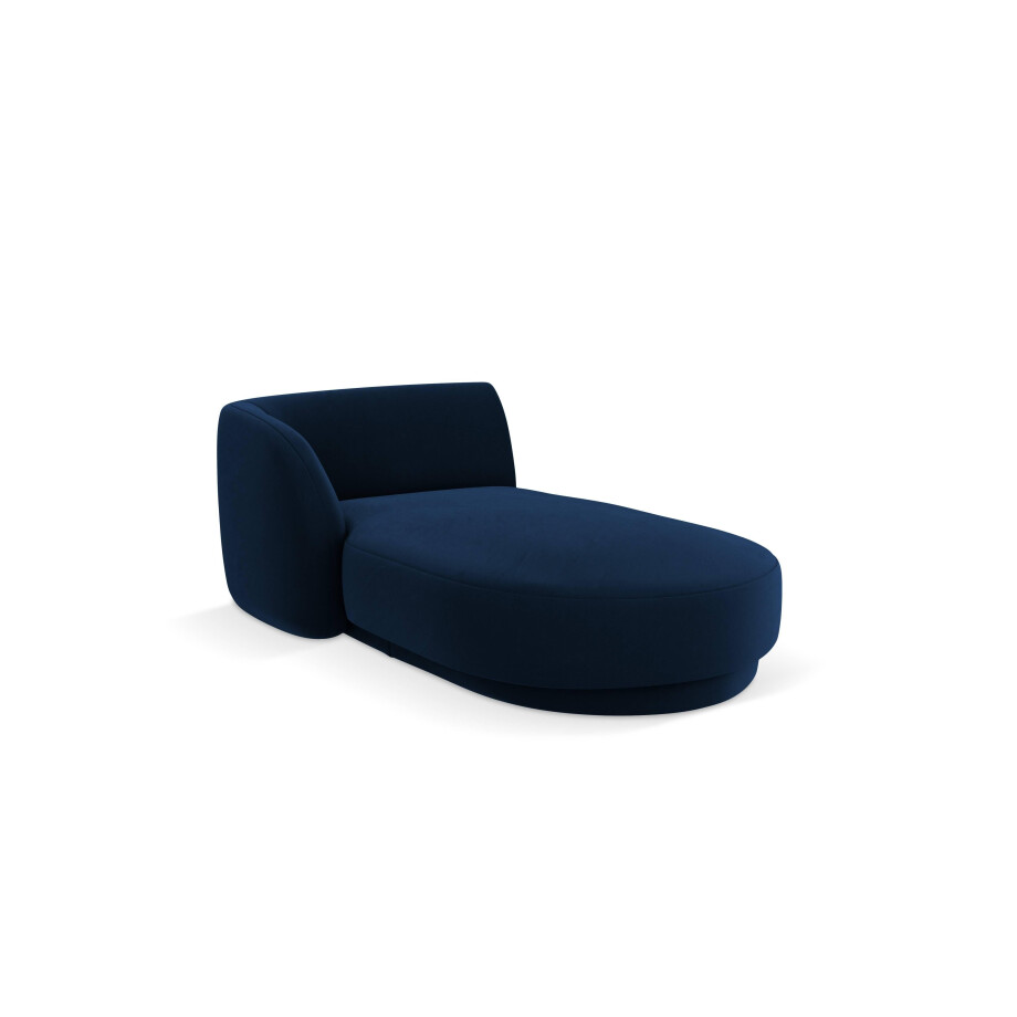 Chaise longue Miley links velvet | Micadoni Limited Edition afbeelding 1