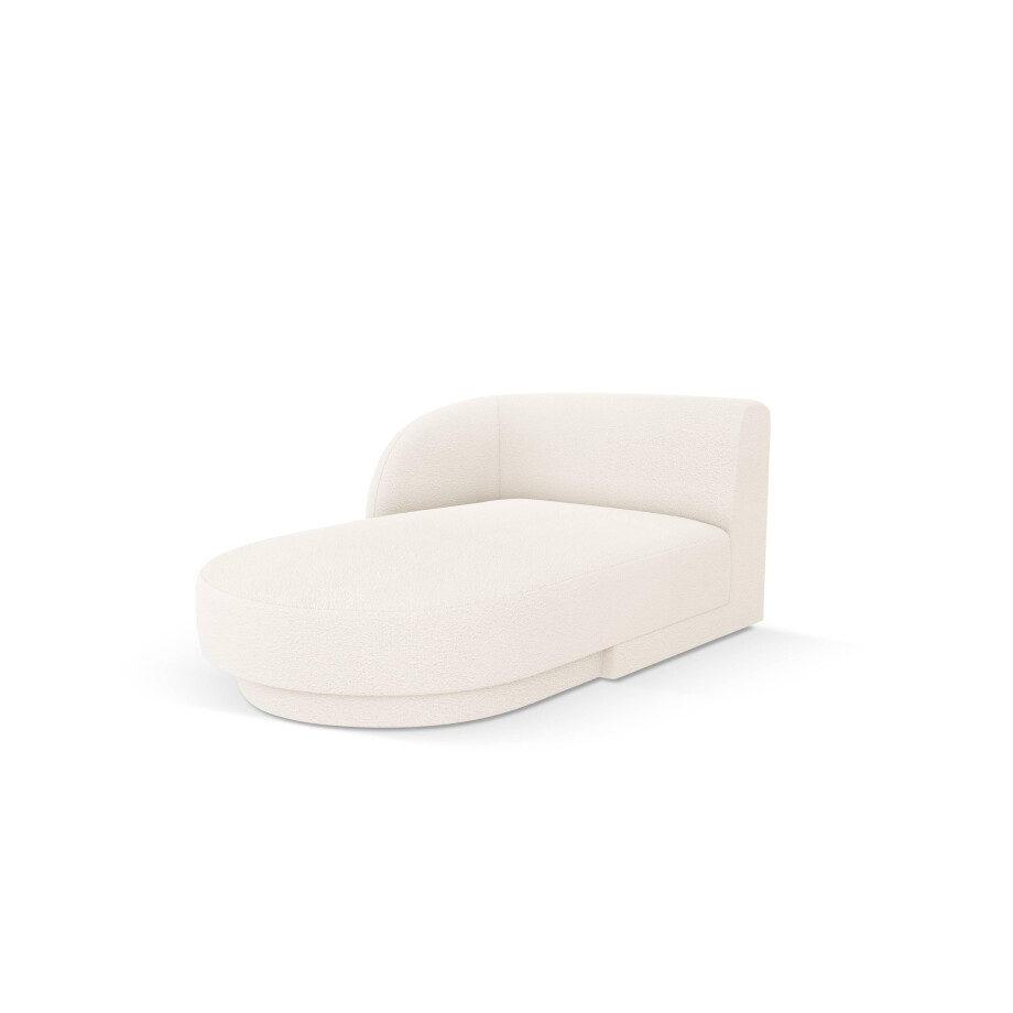 Chaise longue Miley links bouclé | Micadoni Limited Edition Chaise longue Miley links bouclé | Micadoni Limited Edition afbeelding 1