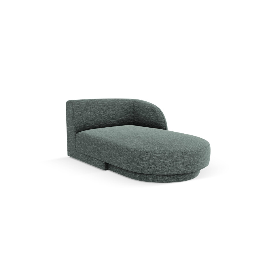 Chaise longue Miley rechts chenille | Micadoni Limited Edition afbeelding 1