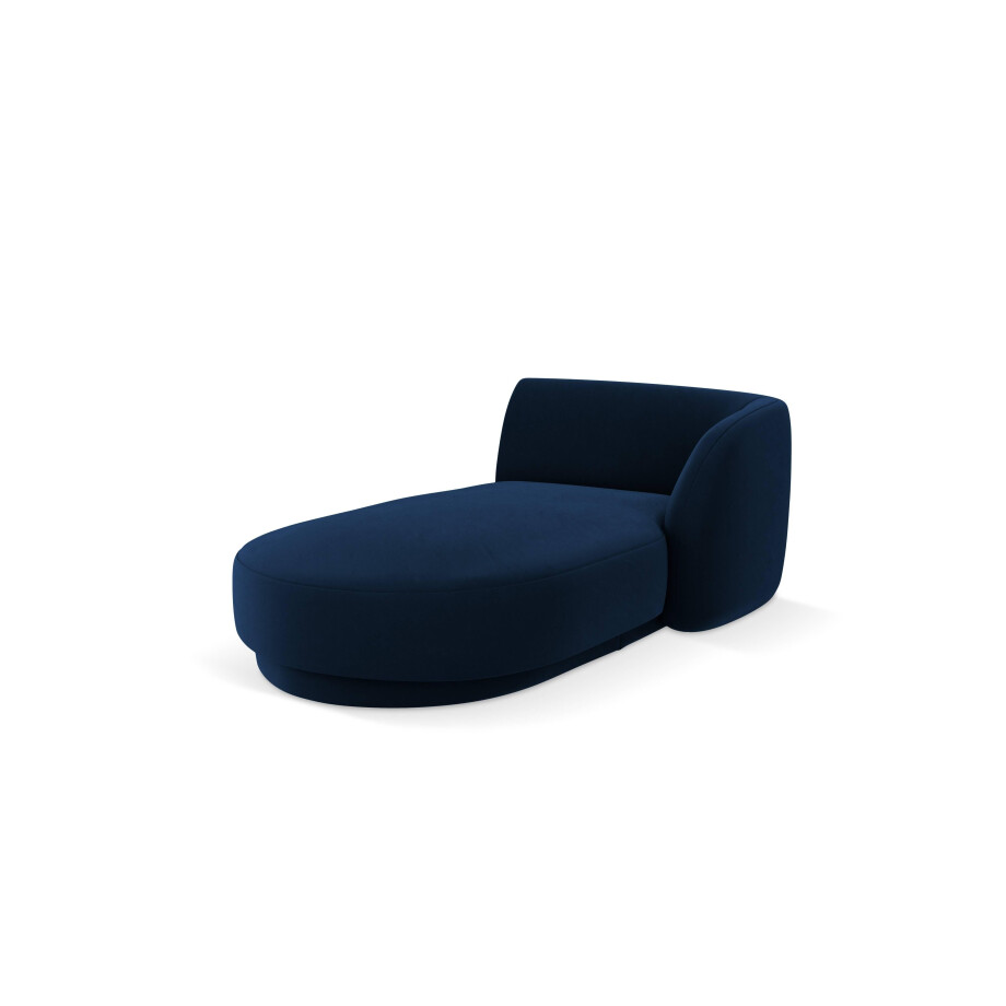 Chaise longue Miley rechts velvet | Micadoni Limited Edition afbeelding 1