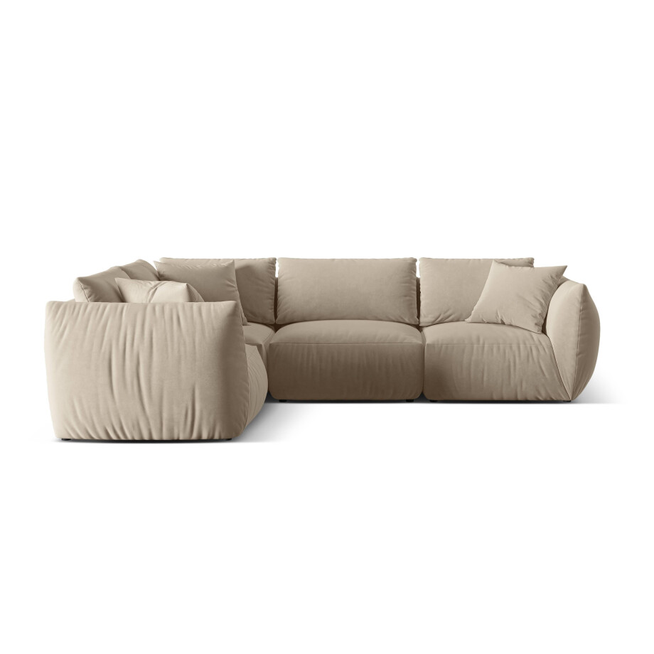 Hoekbank Chris 4-zits links velvet | Micadoni afbeelding 1
