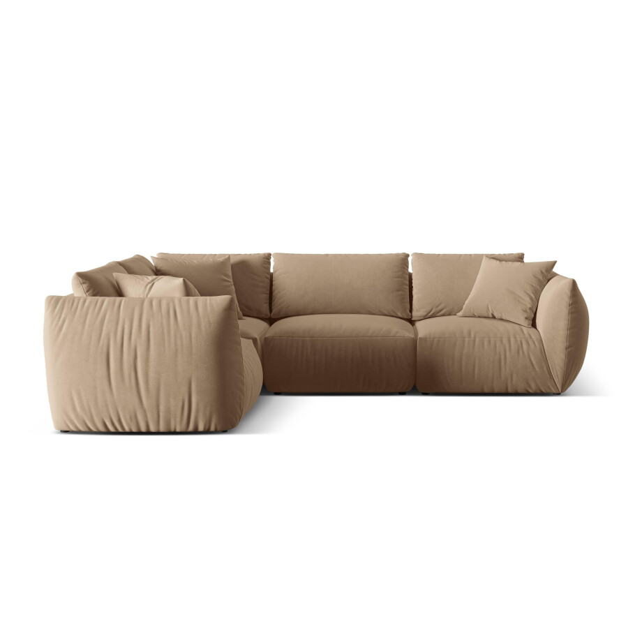 Hoekbank Chris 4-zits links velvet | Micadoni afbeelding 1
