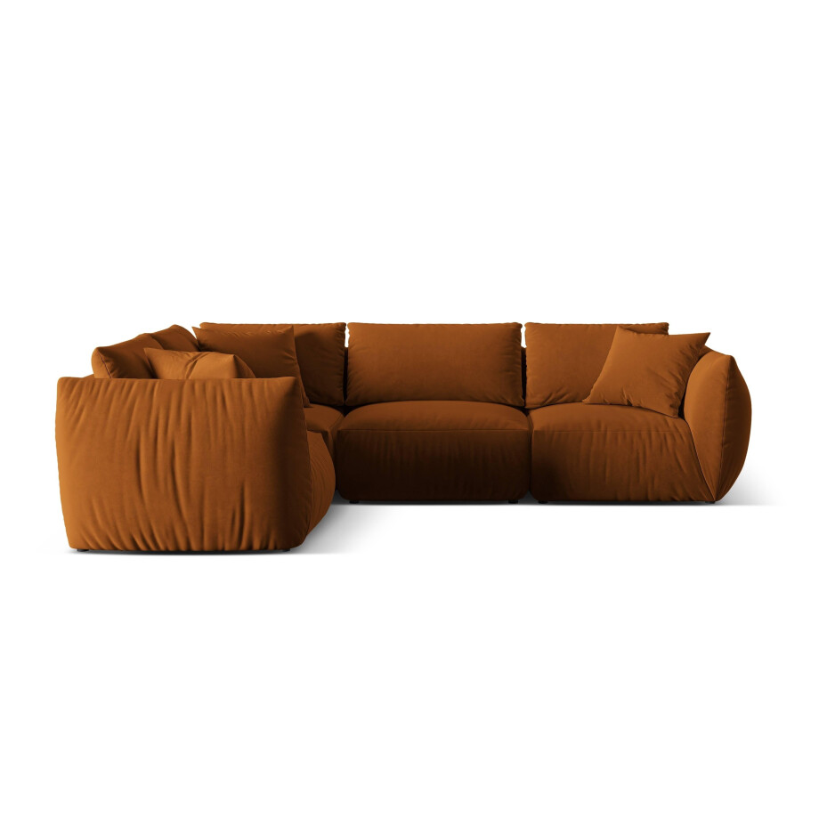 Hoekbank Chris 4-zits links velvet | Micadoni afbeelding 1