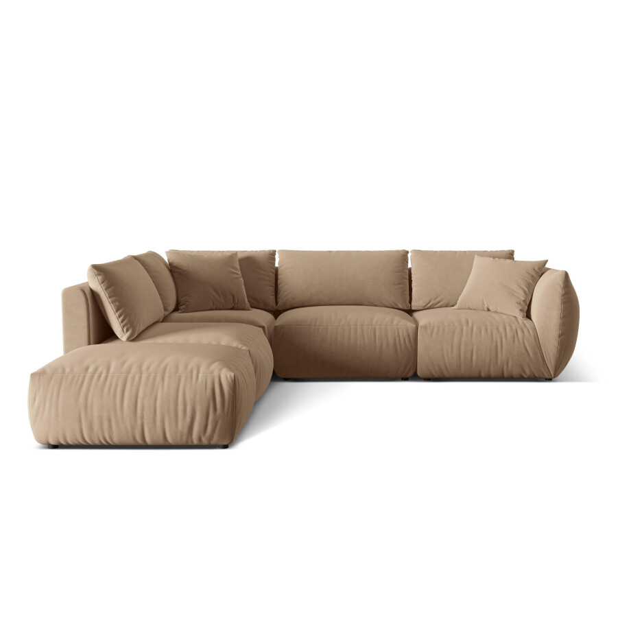 Hoekbank Christ 4-zits rechts velvet | Micadoni afbeelding 1