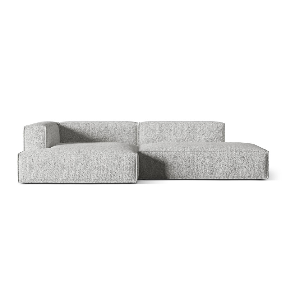 Hoekbank Nuria 4-zits links bouclé | Micadoni afbeelding 1