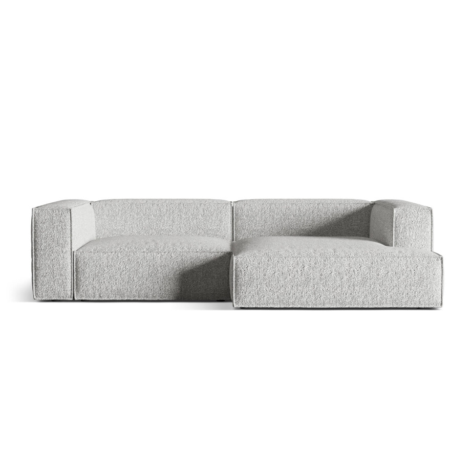 Hoekbank Nuria 4-zits rechts bouclé | Micadoni afbeelding 1