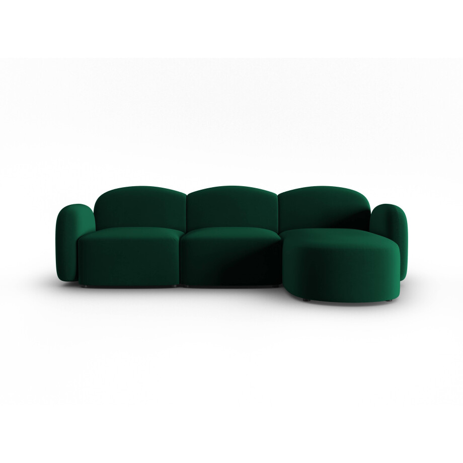 Hoekbank Blair rechts velvet | Micadoni Home afbeelding 1