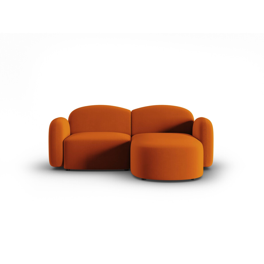Hoekbank Blair rechts velvet | Micadoni Home afbeelding 1