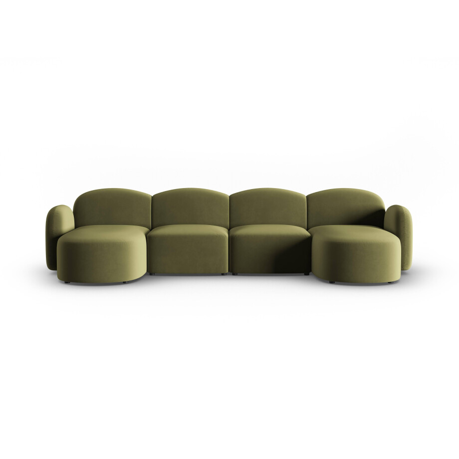 U-bank Blair velvet | Micadoni Home afbeelding 1